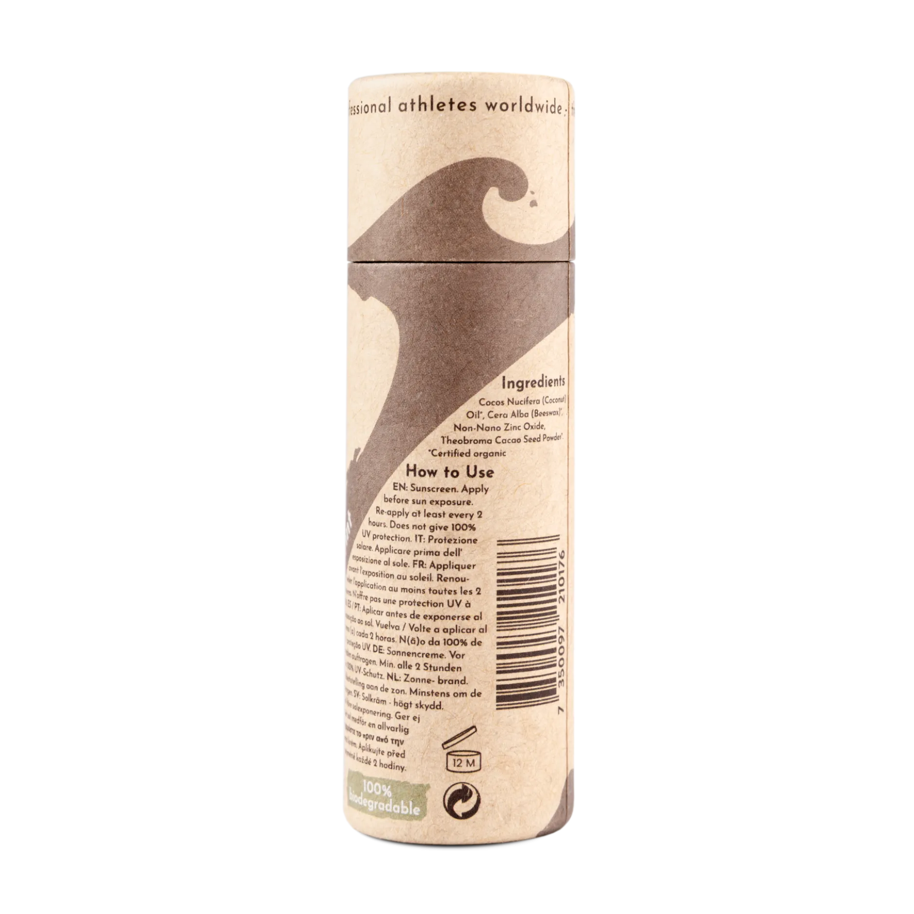 Suntribe Natural Mineral Zinc Sun Stick SPF 50 (30 g), Tinted