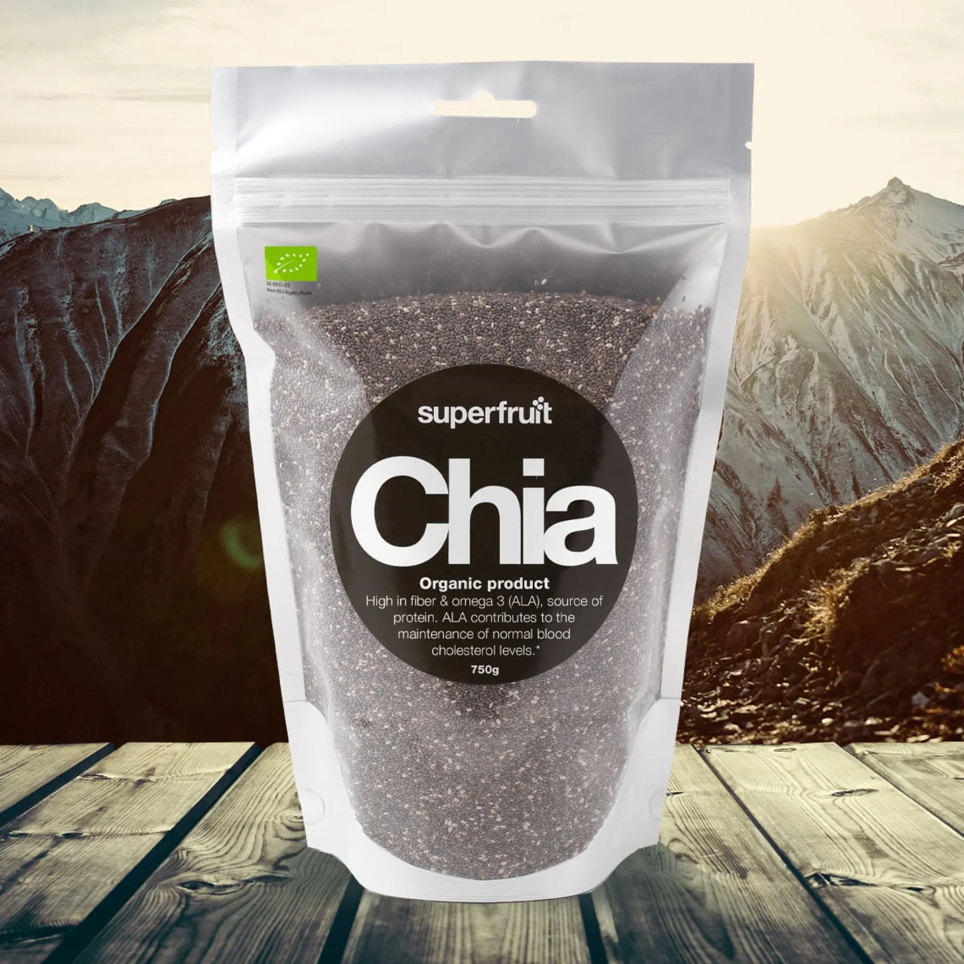 Superfruit Chiafrön Eko 750g