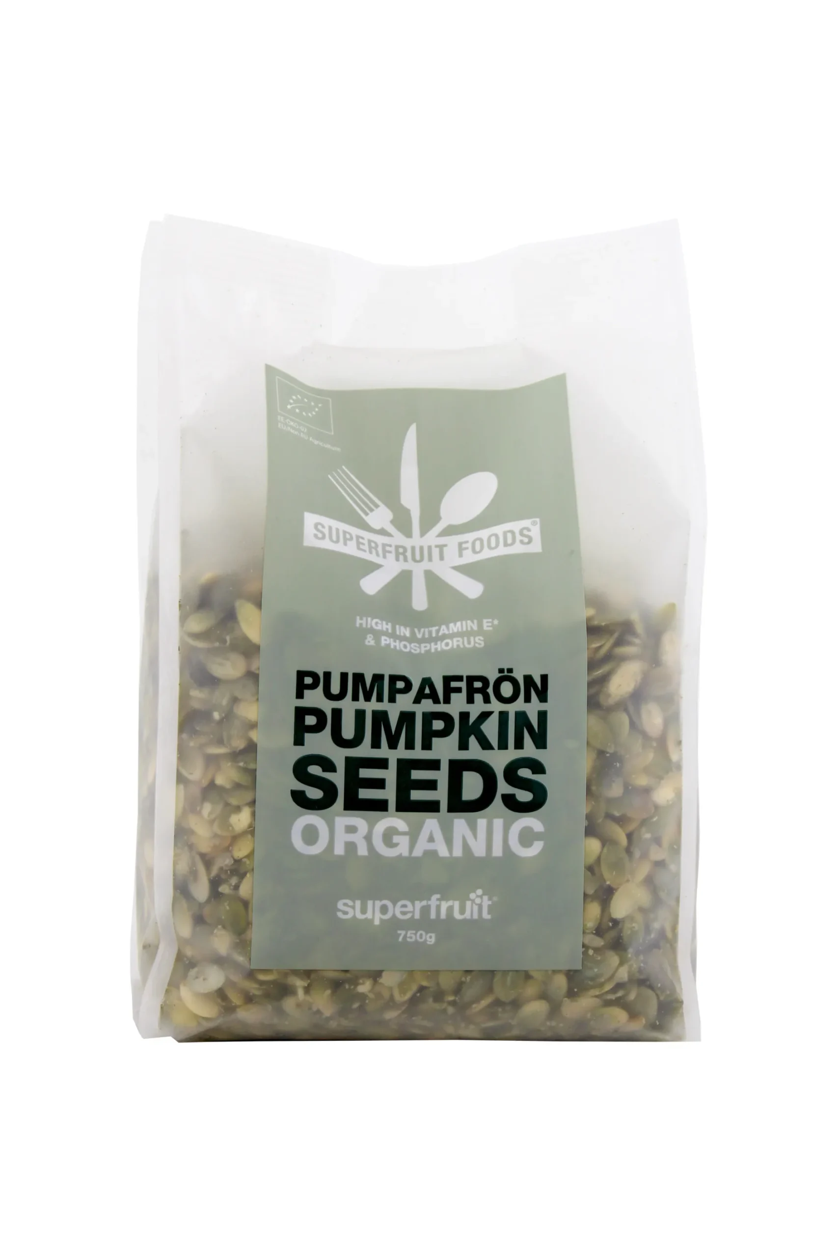 Superfruit Foods Pumpafrön EKO 750g