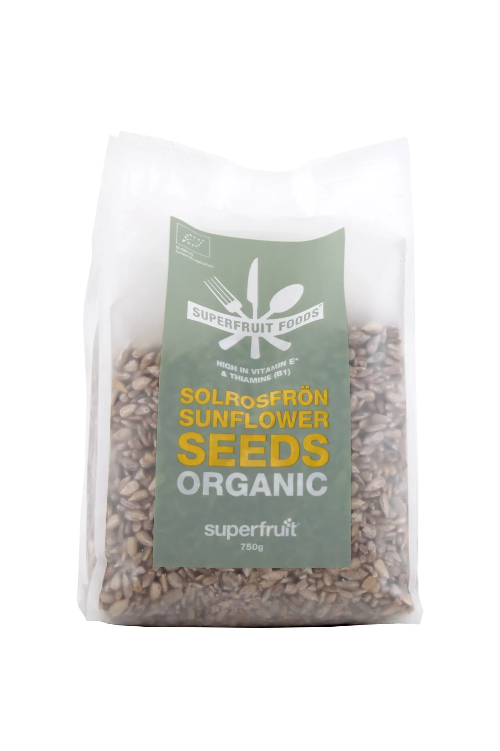 Superfruit Foods Solrosfrön EKO 750g