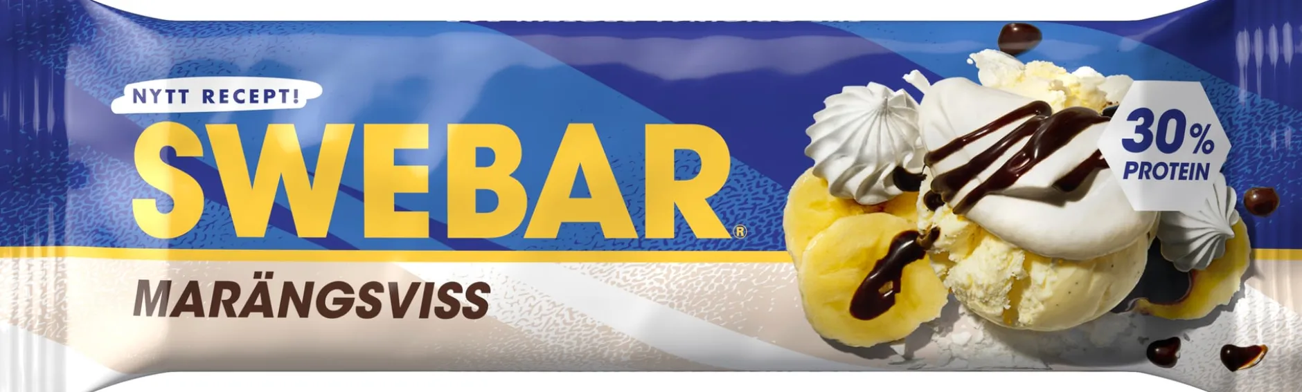 Swebar Protein Bar Marängsviss 50 g