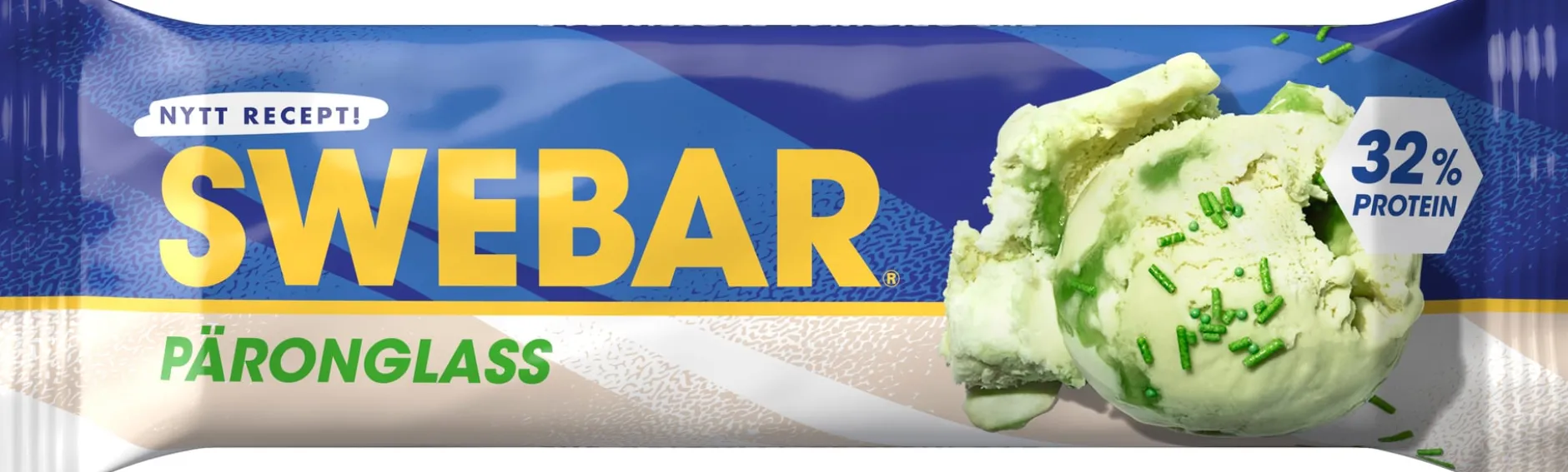 Swedbar Protein Bar Päronglass 50 g