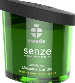 Swede Arousing Massage Candle - Lemon Pepper Eucalyptus 50 ml