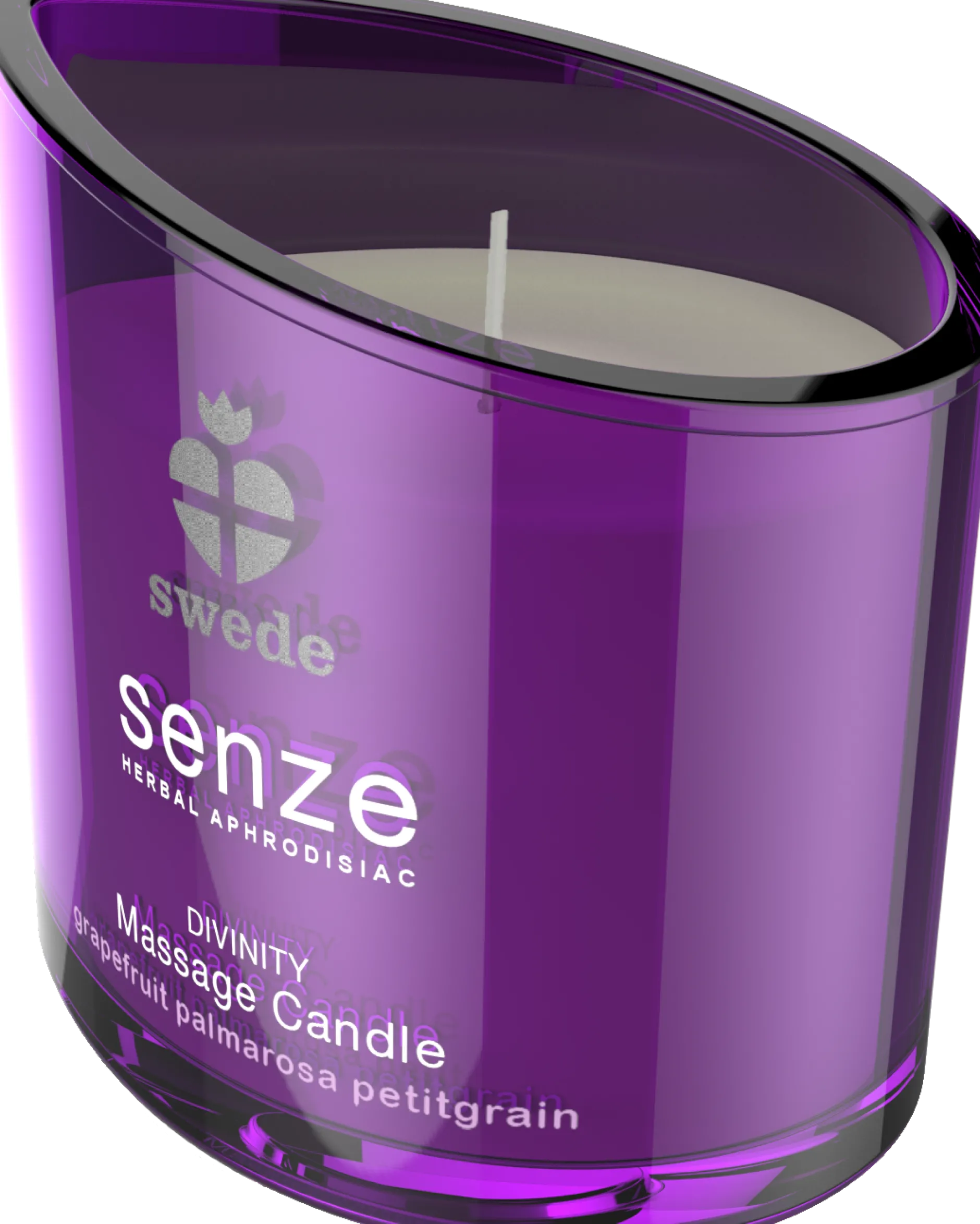 Swede Divinity Massage Candle - Grapefruit Palmarosa Petitgrain 50 ml