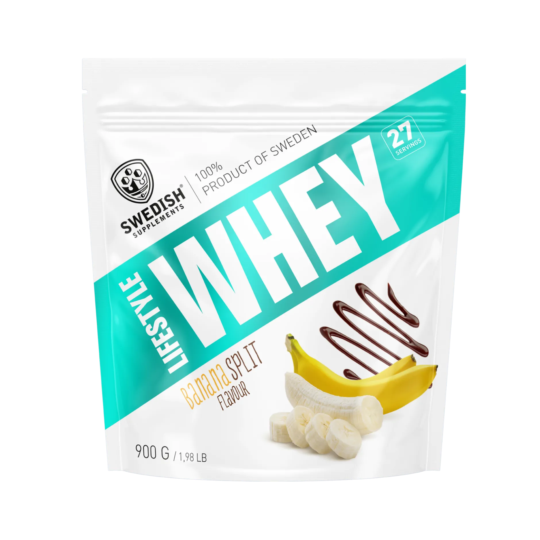 Swedish Supplements Lifestyle Whey Banana Split 900 g