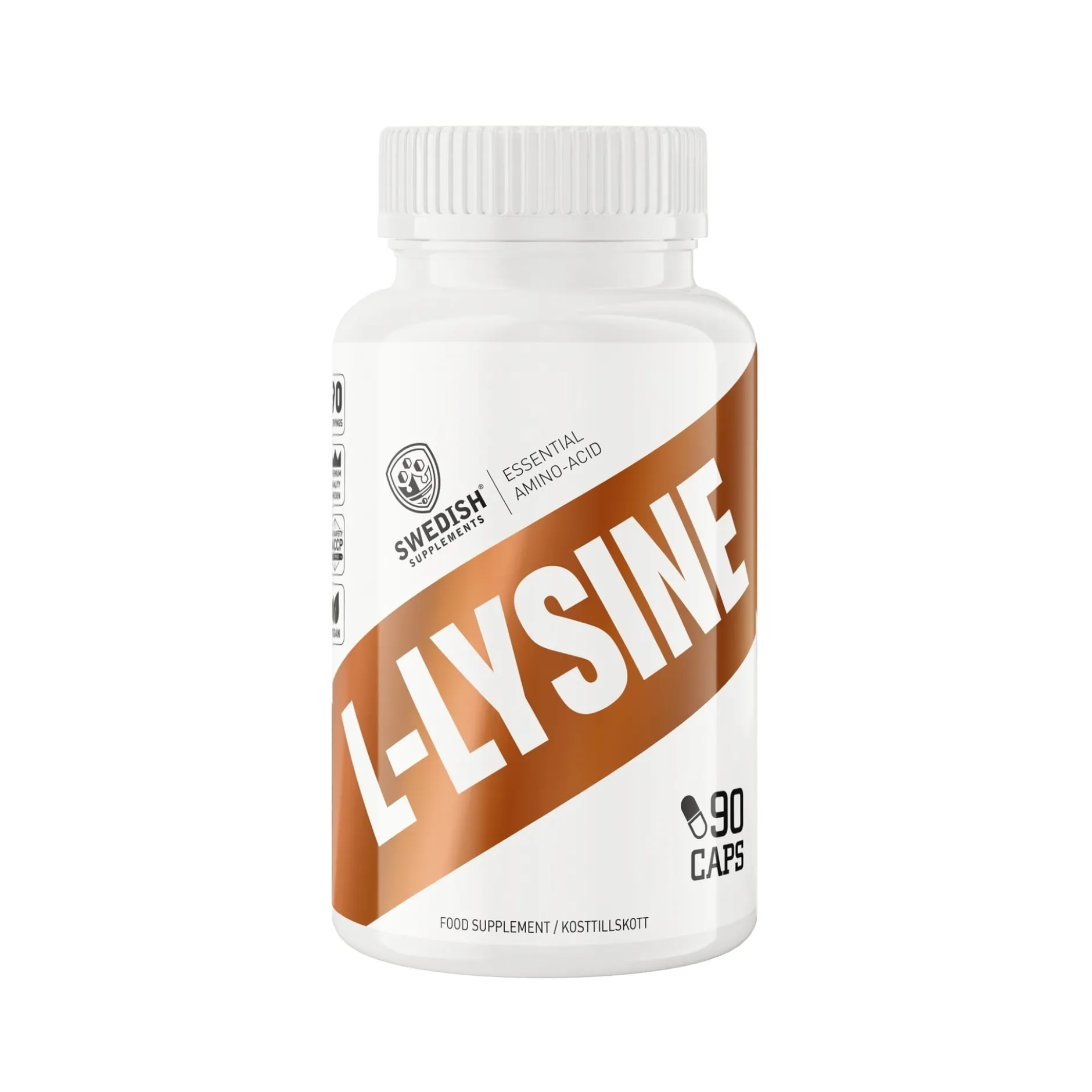 Swedish Supplements L-Lysin 90 st