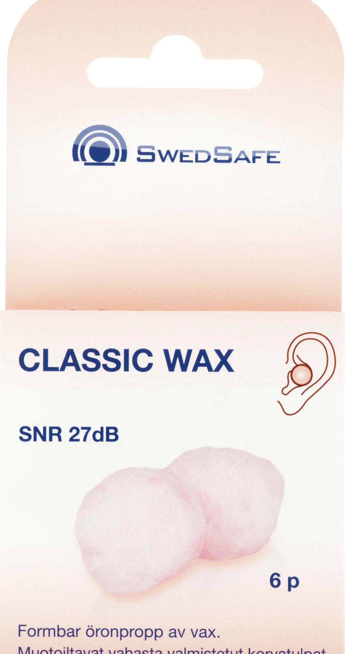 SwedSafe Classic Wax 6 st