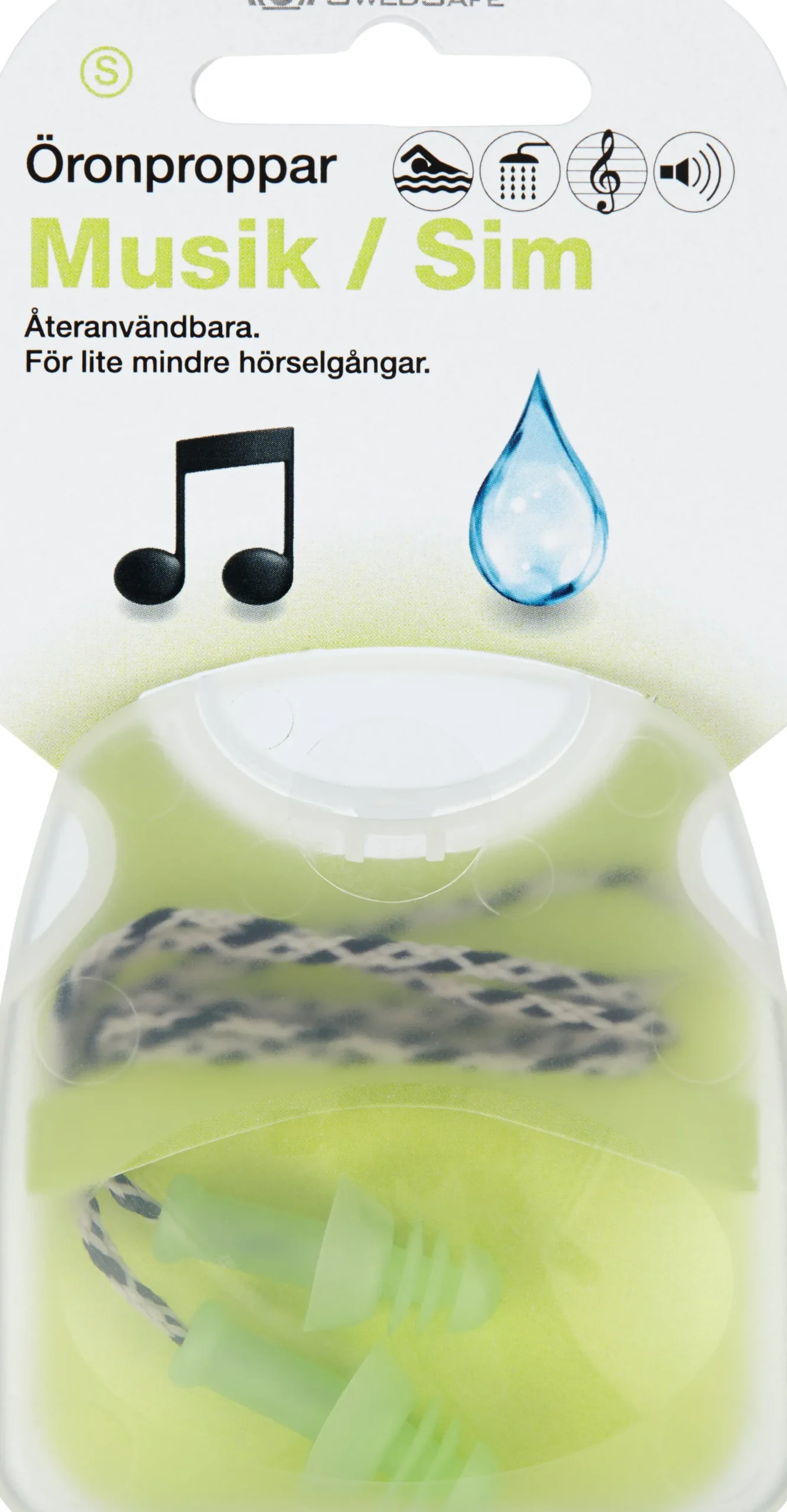 SwedSafe Musik & simpropp s 2 st