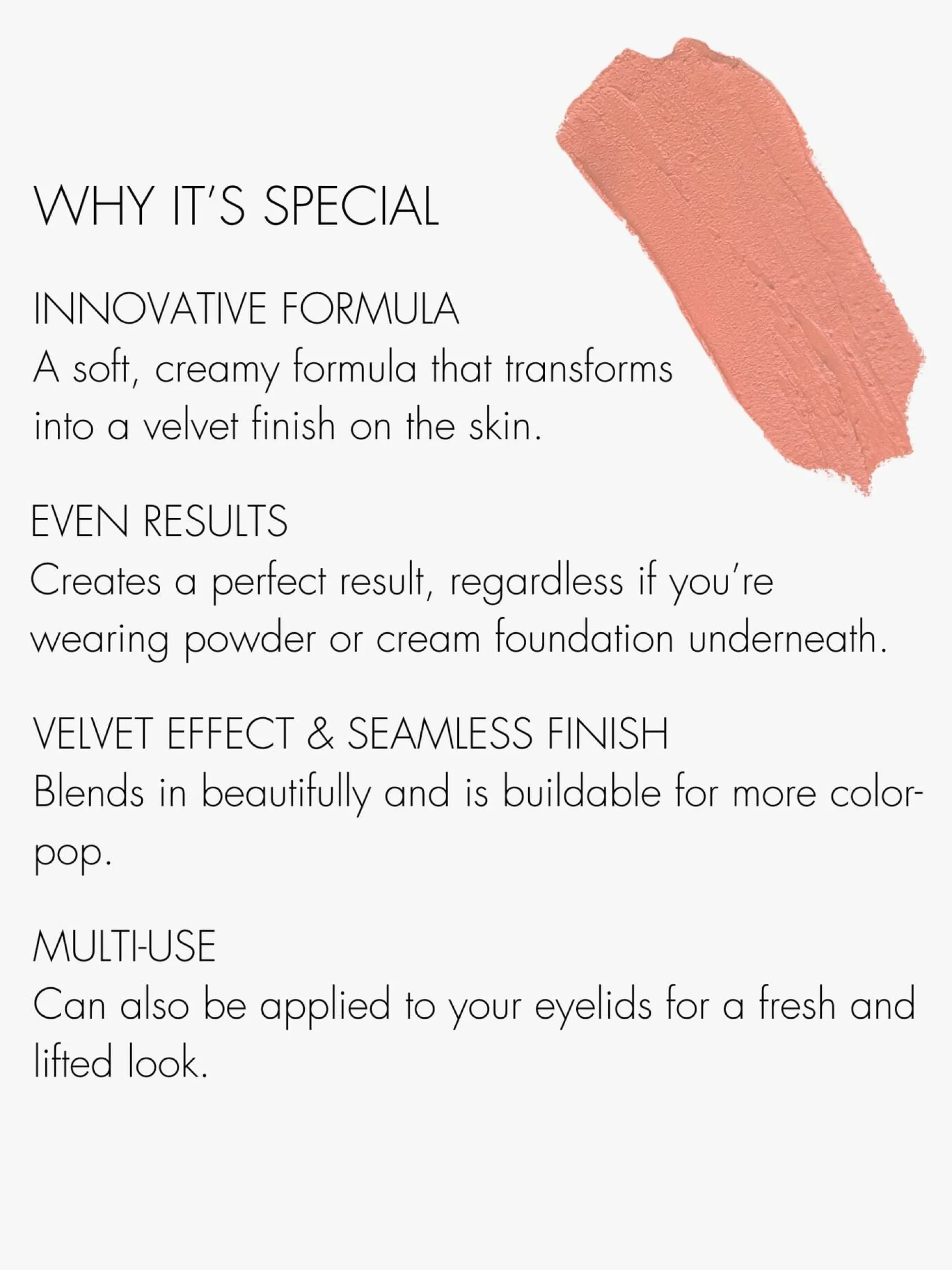 SWEED Air Blush Cream Cheeky