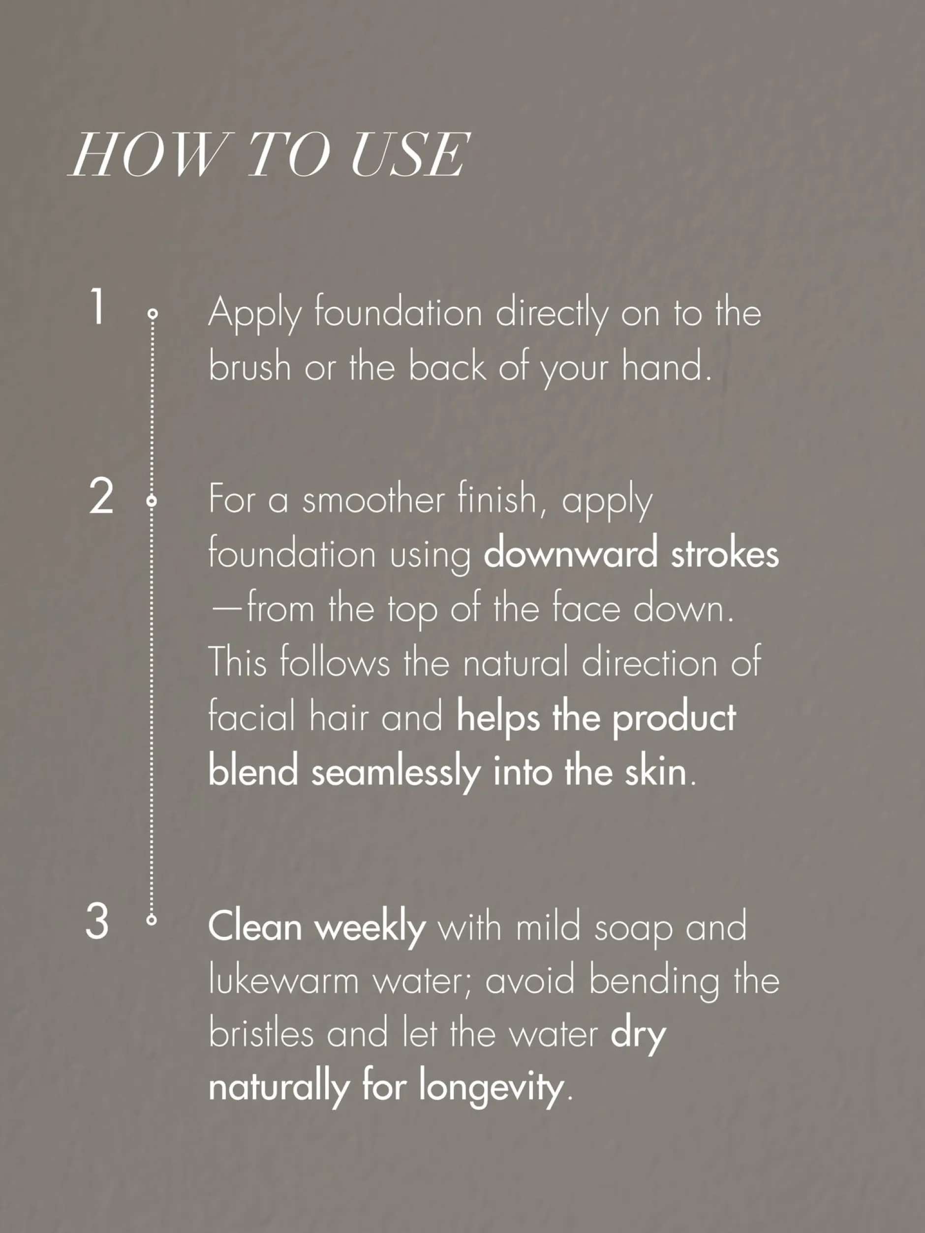 Sweed 04 Foundation Brush
