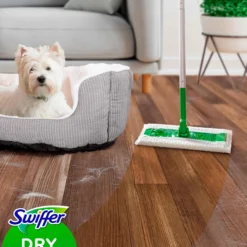 Swiffer Floor Dry Refills Torra rengöringsdukar för golv, 18 st