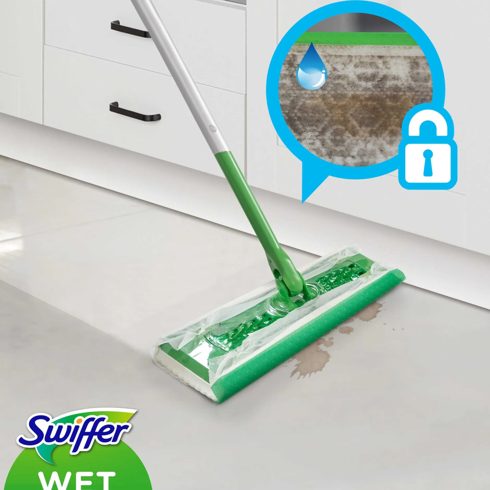 Swiffer Sweeper Fuktiga Refilldukar Citrus 10 st