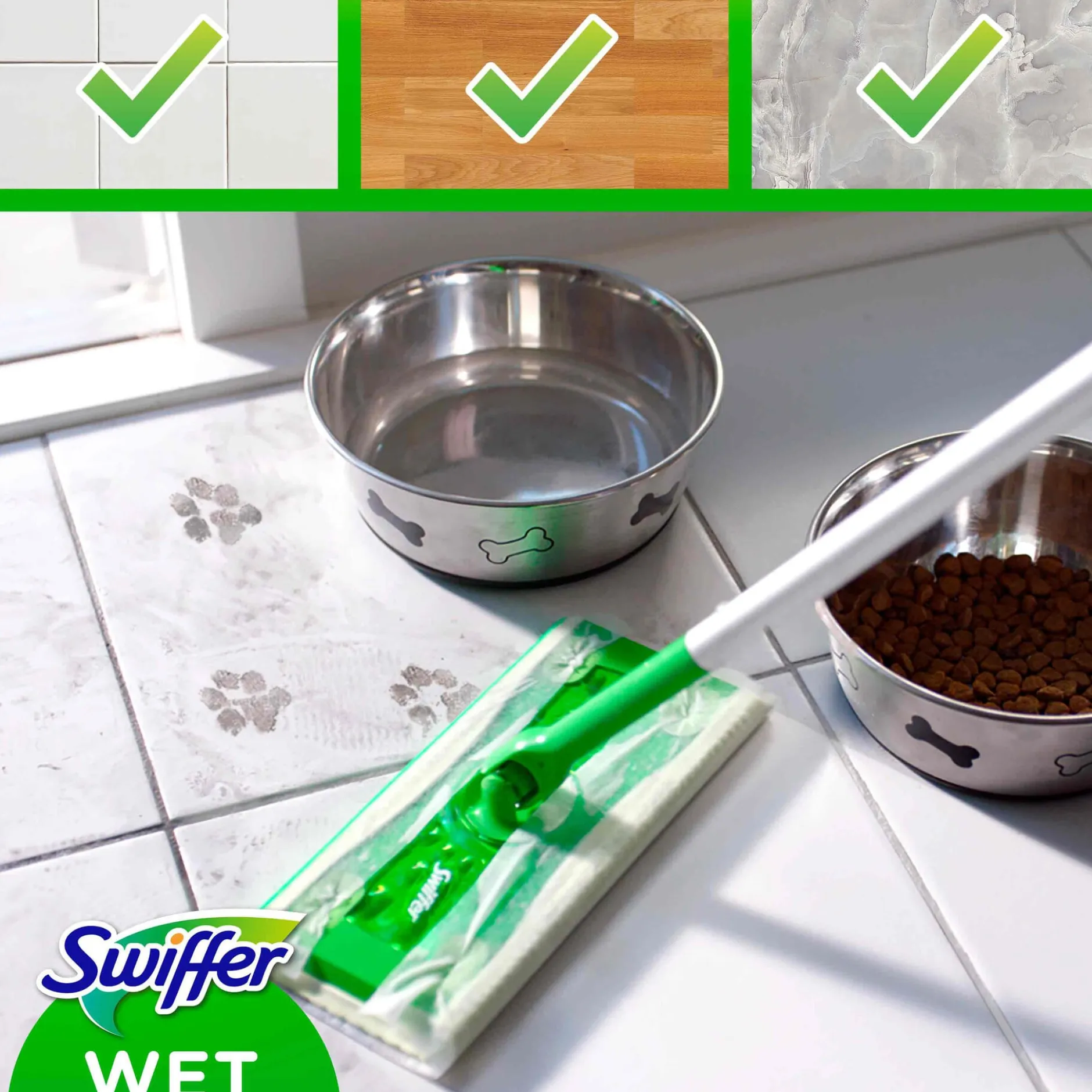Swiffer Sweeper Fuktiga Refilldukar Citrus 10 st