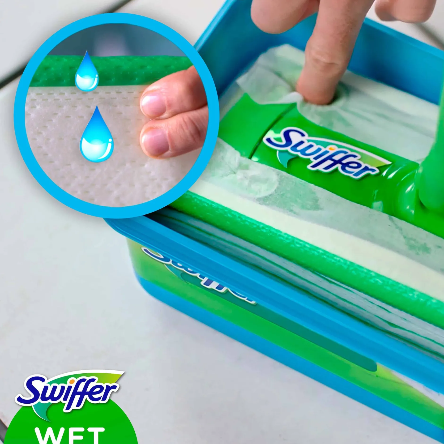 Swiffer Sweeper Fuktiga Refilldukar Citrus 10 st