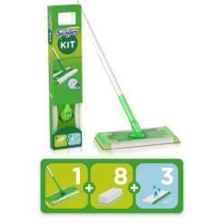 Swiffer Sweeper Startkit 1 mopp, 8 torra rengöringsdukar & 3 fuktiga golvdukar