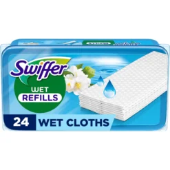 Swiffer Wet Fuktiga Dammtrasor För Golv Med Morning Fresh-doft, 24 st