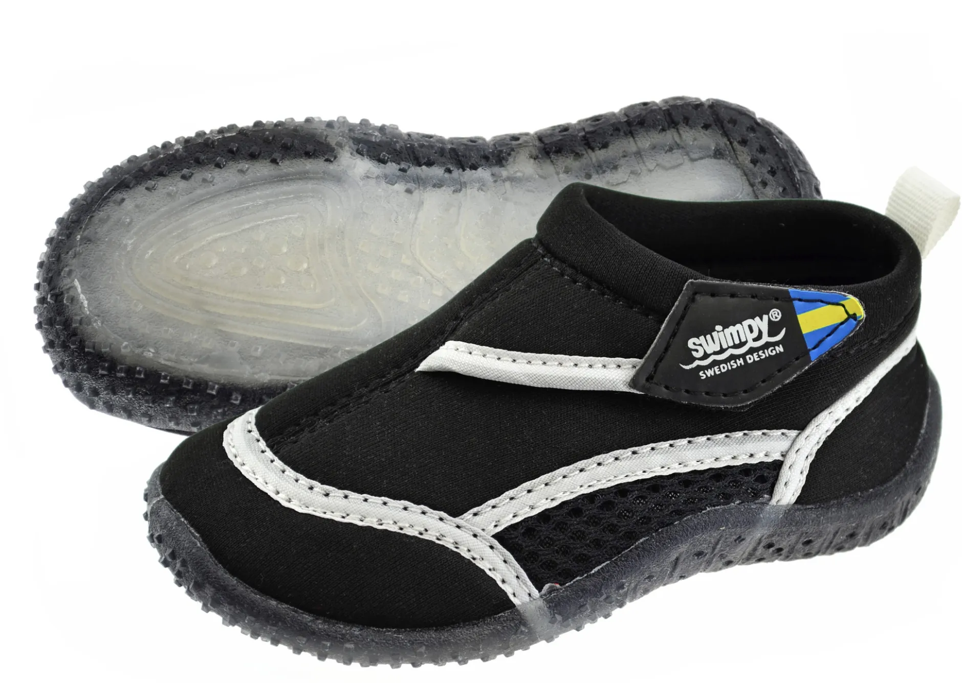 Swimpy Strandskor Black Stl 20-21