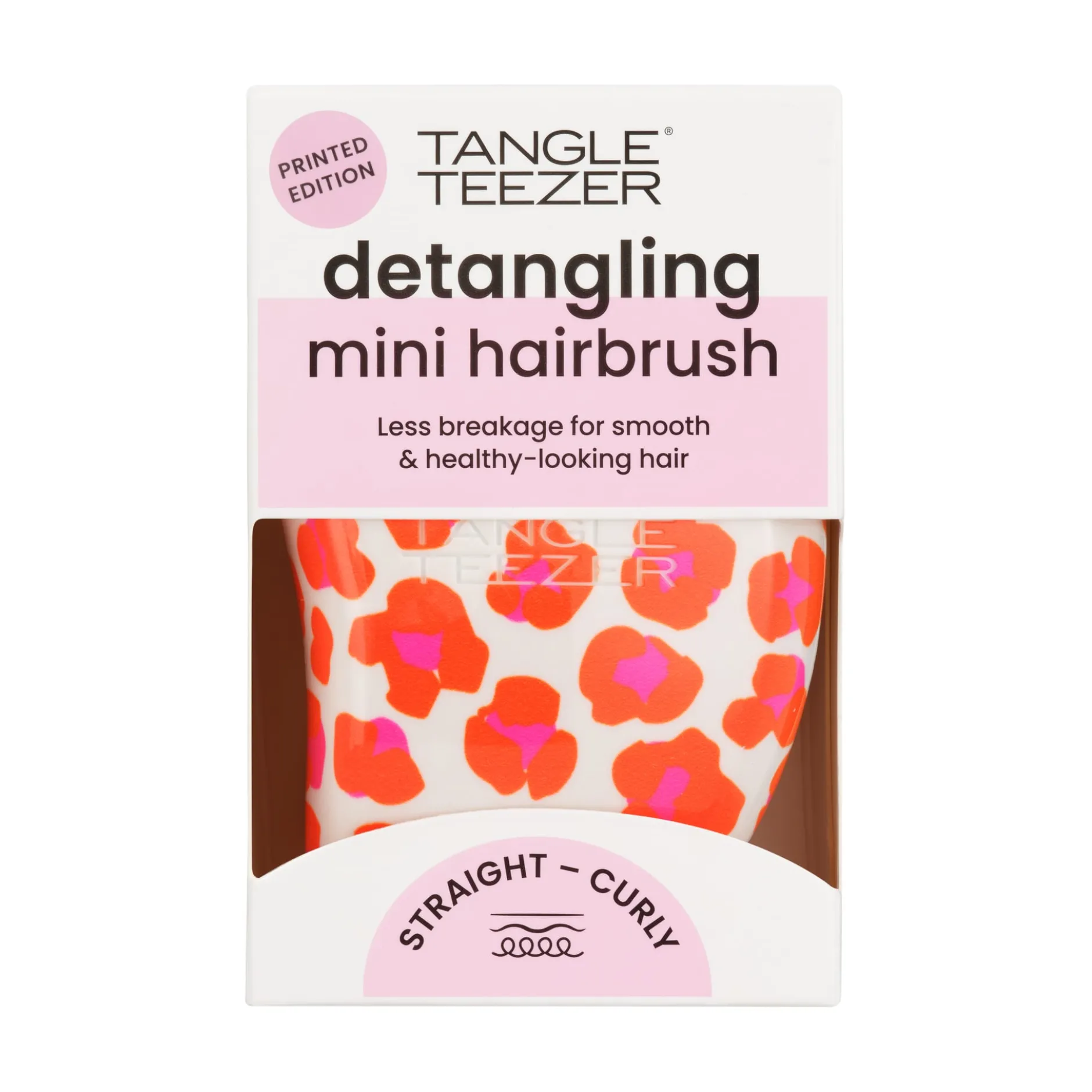 Tangle Teezer The Original Mini Printed Orange Safari