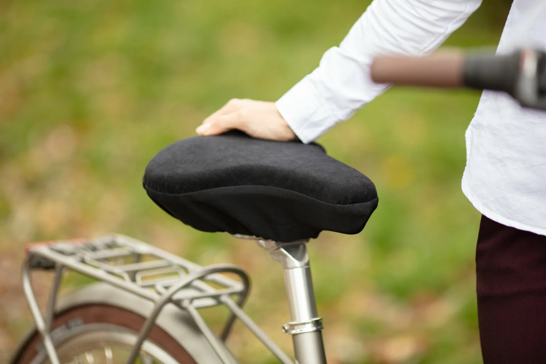 TEMPUR Cykelsadelsdyna Svart Medium 1 st