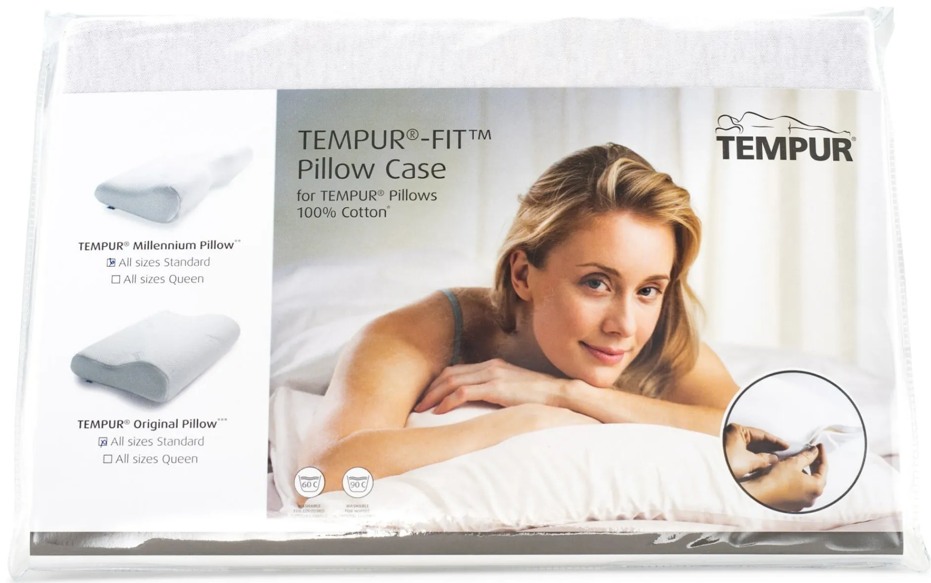 TEMPUR Örngott Formsytt Original ErgoPlus1 st
