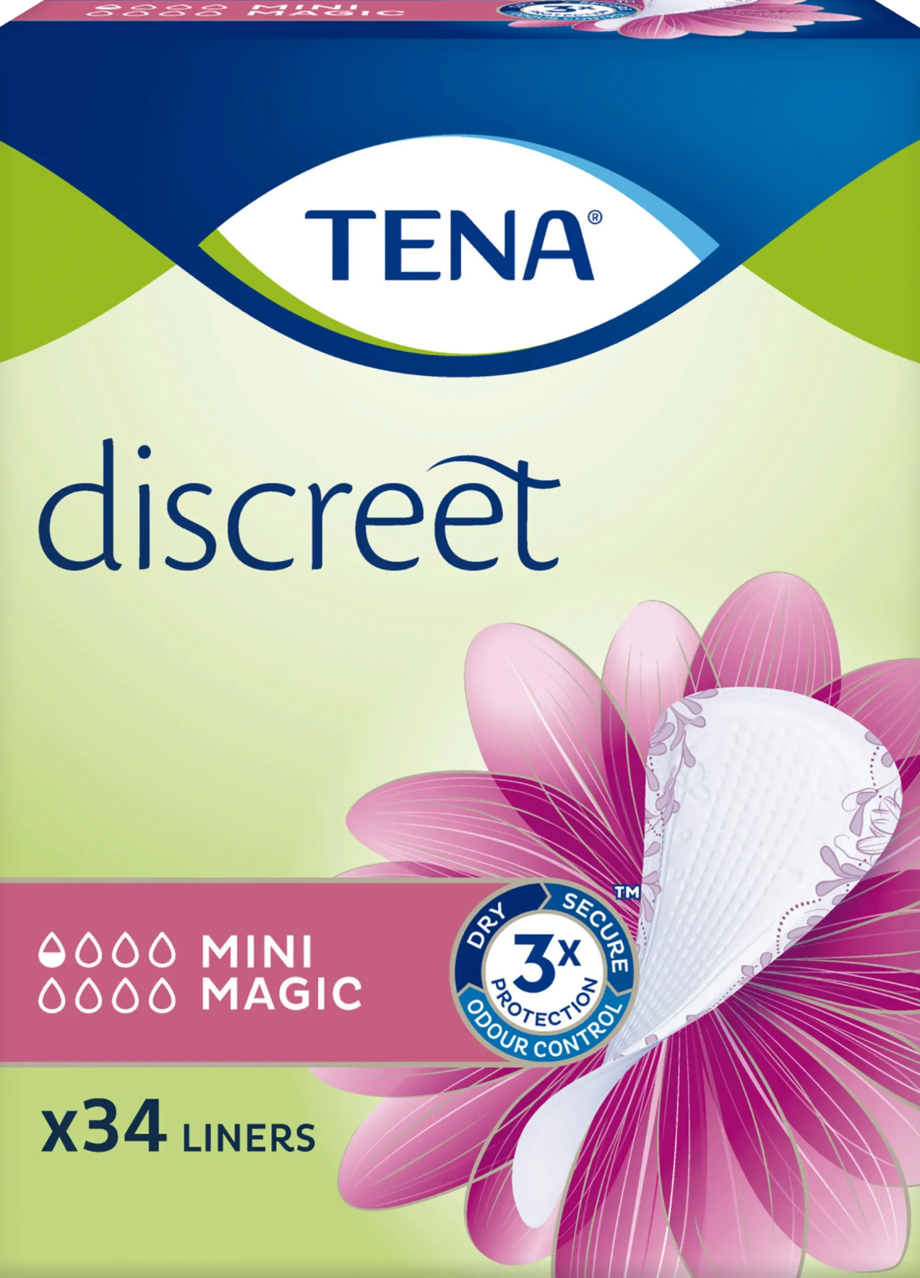 TENA Discreet Mini Magic 34 st