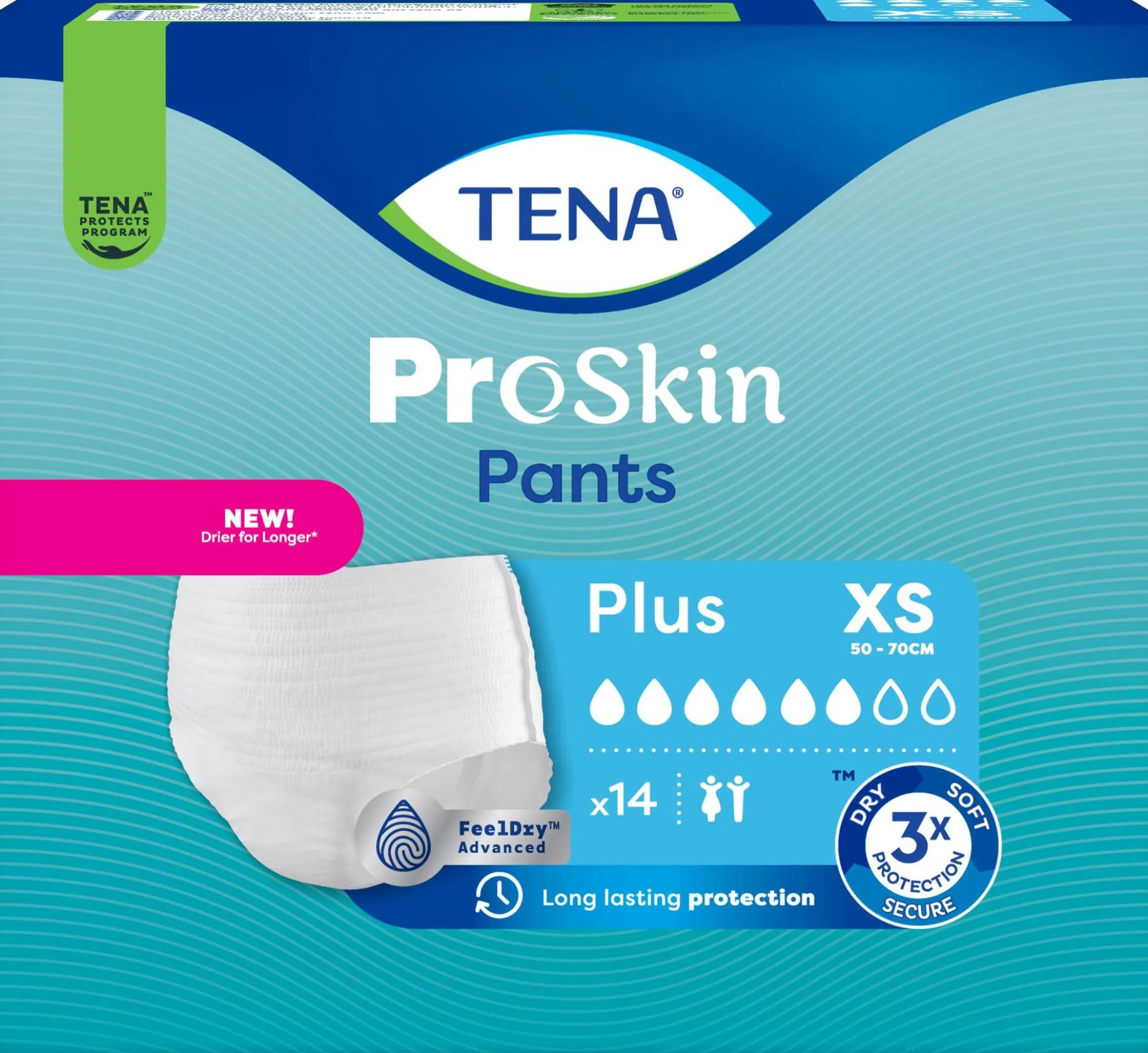 Tena Pants Plus XS