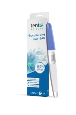 tento BE SURE Graviditetstest Stav 2 st