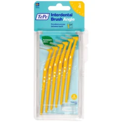 TePe Angle Vinklad Mellanrumsborste 0,7mm Gul 6-pack