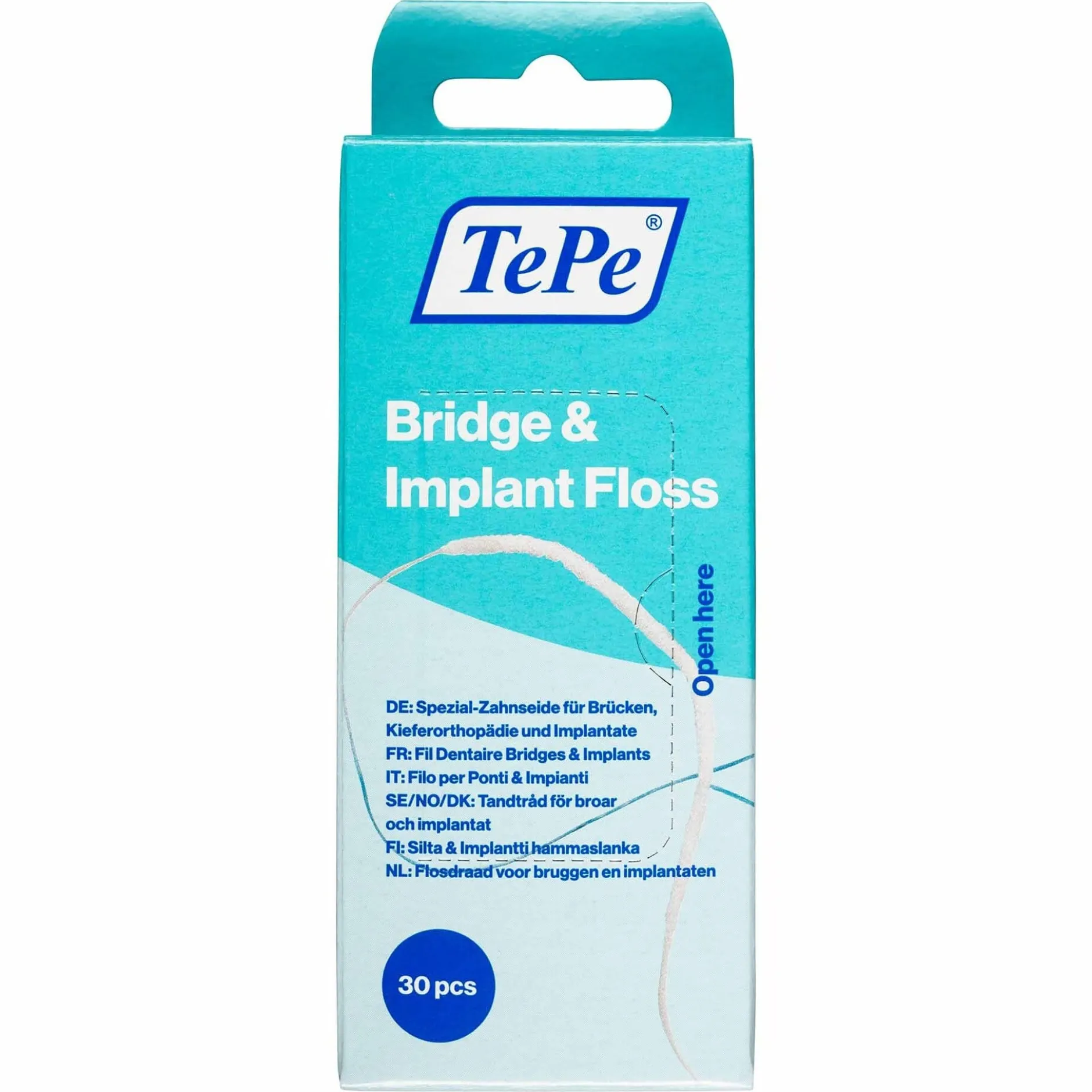 TePe Bridge & Implant Floss 30 st