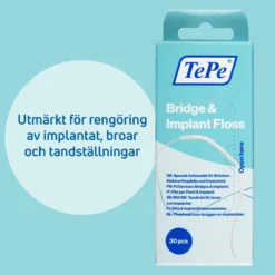 TePe Bridge & Implant Floss 30 st