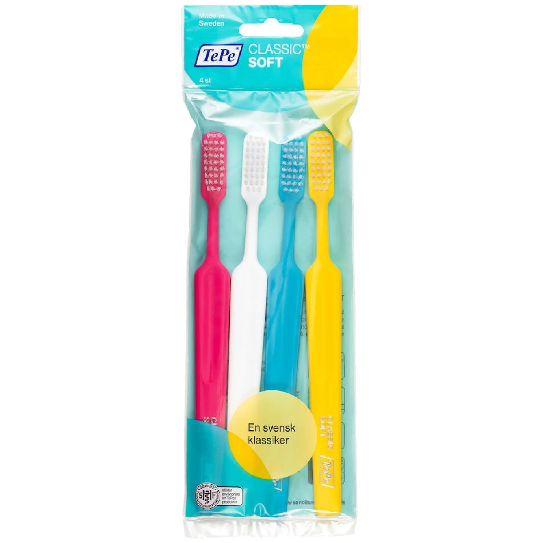 TePe Classic Soft Tandborste 4-pack