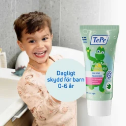 TePe Daily Baby Toothpaste 0-6 år 50 ml