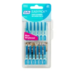 TePe EasyPick M/L Tandpetare Blå 60-pack