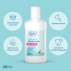 Tepe Hydrating Mouthwash Apple & Mild Peppermint 500 ml