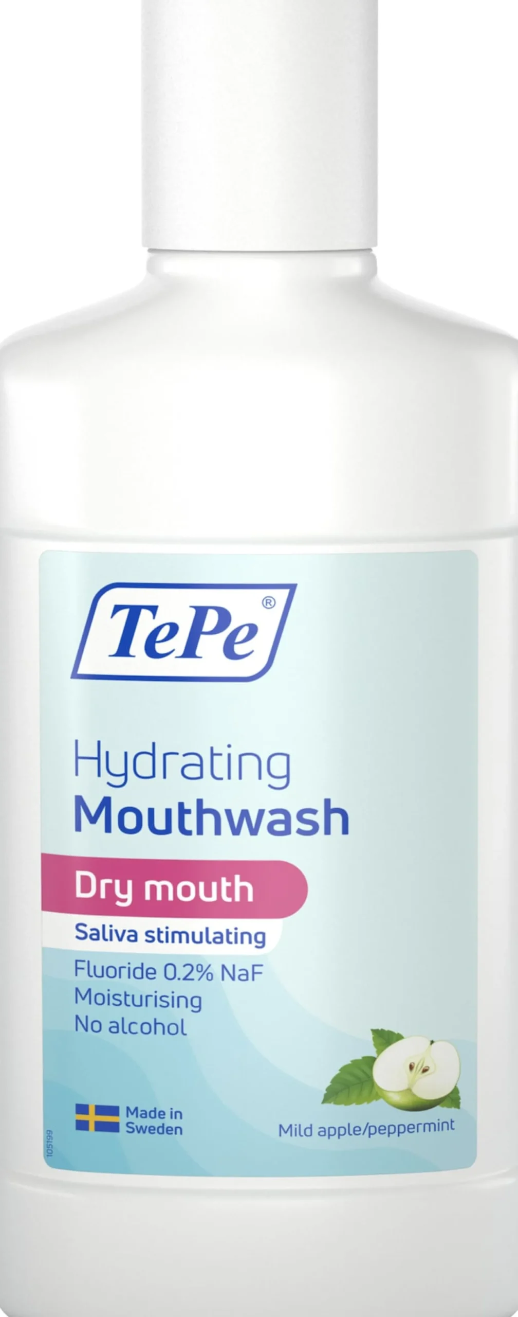 Tepe Hydrating Mouthwash Apple & Mild Peppermint 500 ml