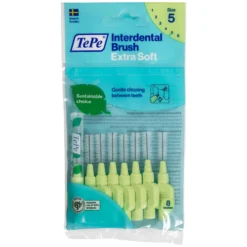 TePe Mellanrumsborste Extra Soft 0,8mm Grön 8-pack