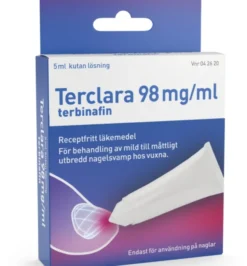 Terclara Nagelsvamp 98mg/ml terbinafin 5 ml