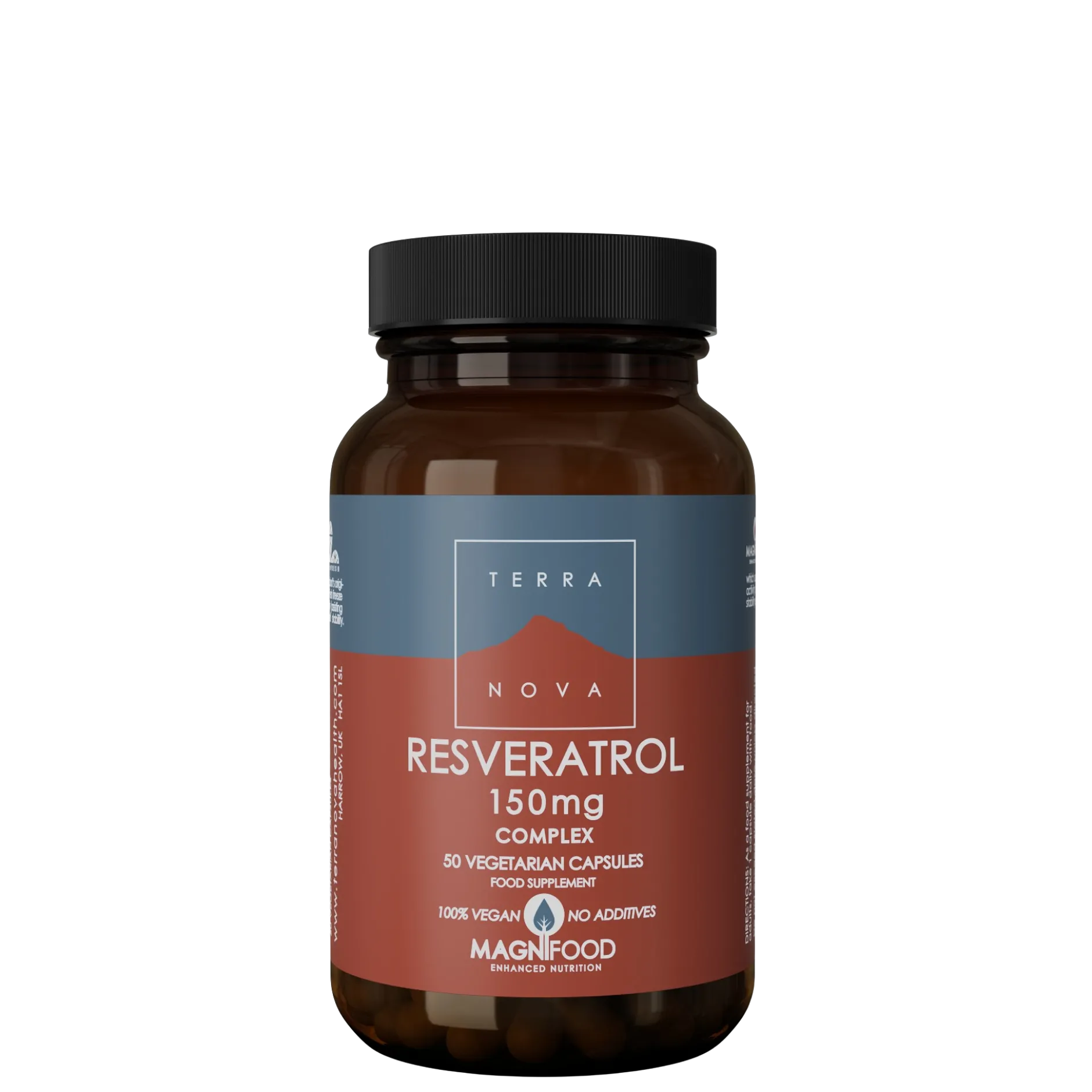 Terranova Resveratrol 150mg Complex 50 kapslar