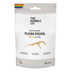 The Humble Co.Dental Floss Pick Proud Double Thread 50 st