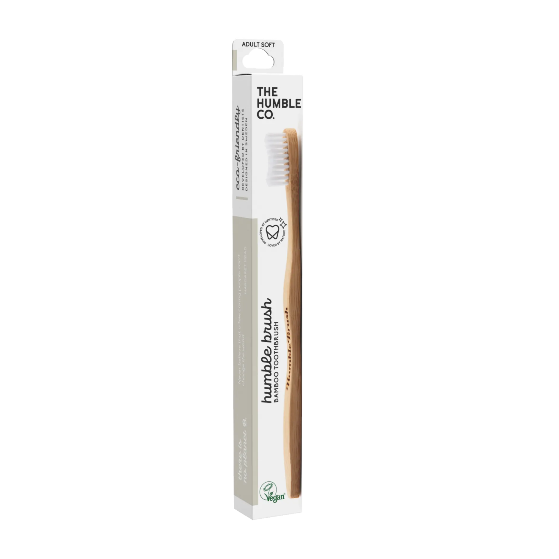 The Humble Co. Humble Brush Bambutandborste Soft Vit 1 st
