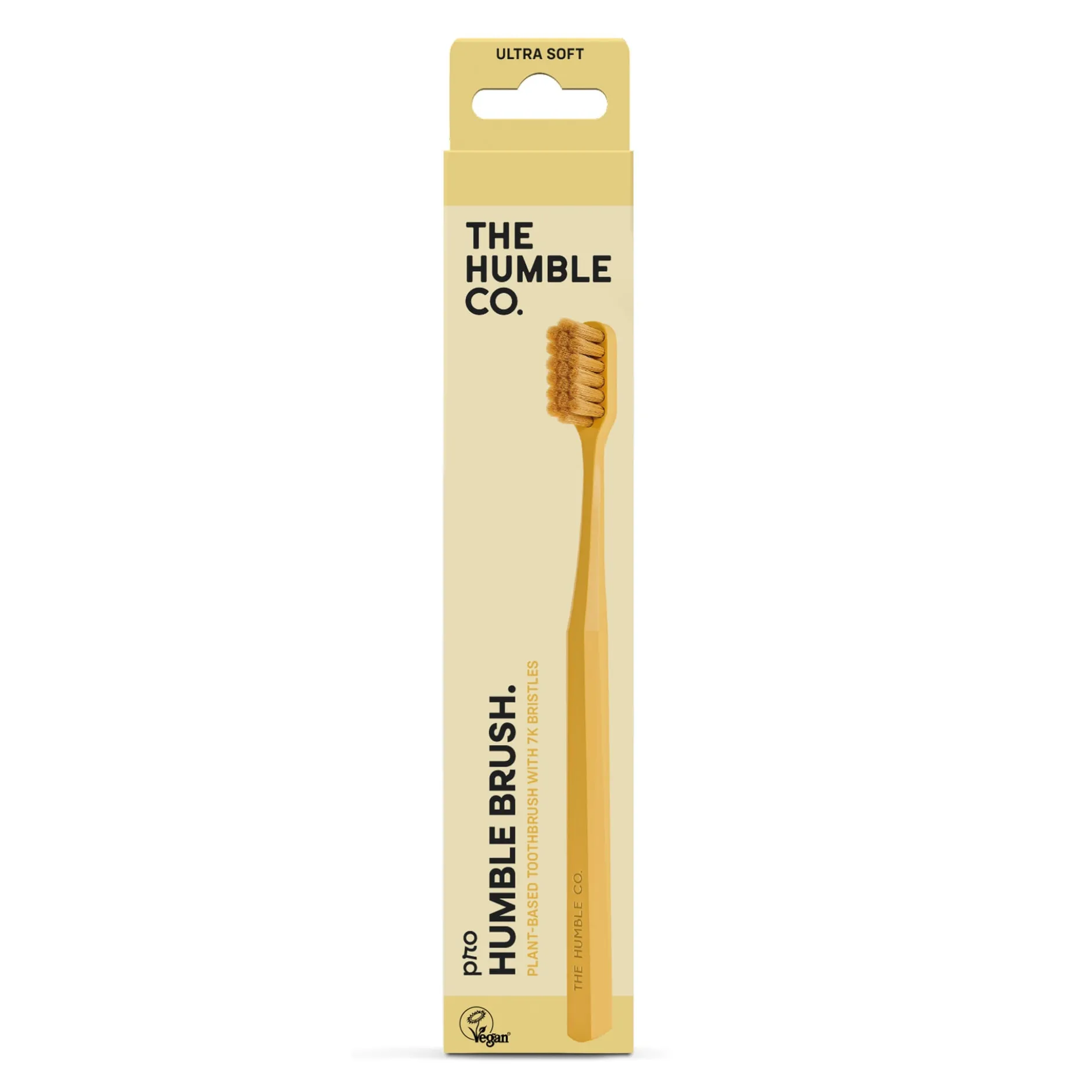 The Humble Co. Pro Humble Brush plant based 7k bristles ultra soft yellow
