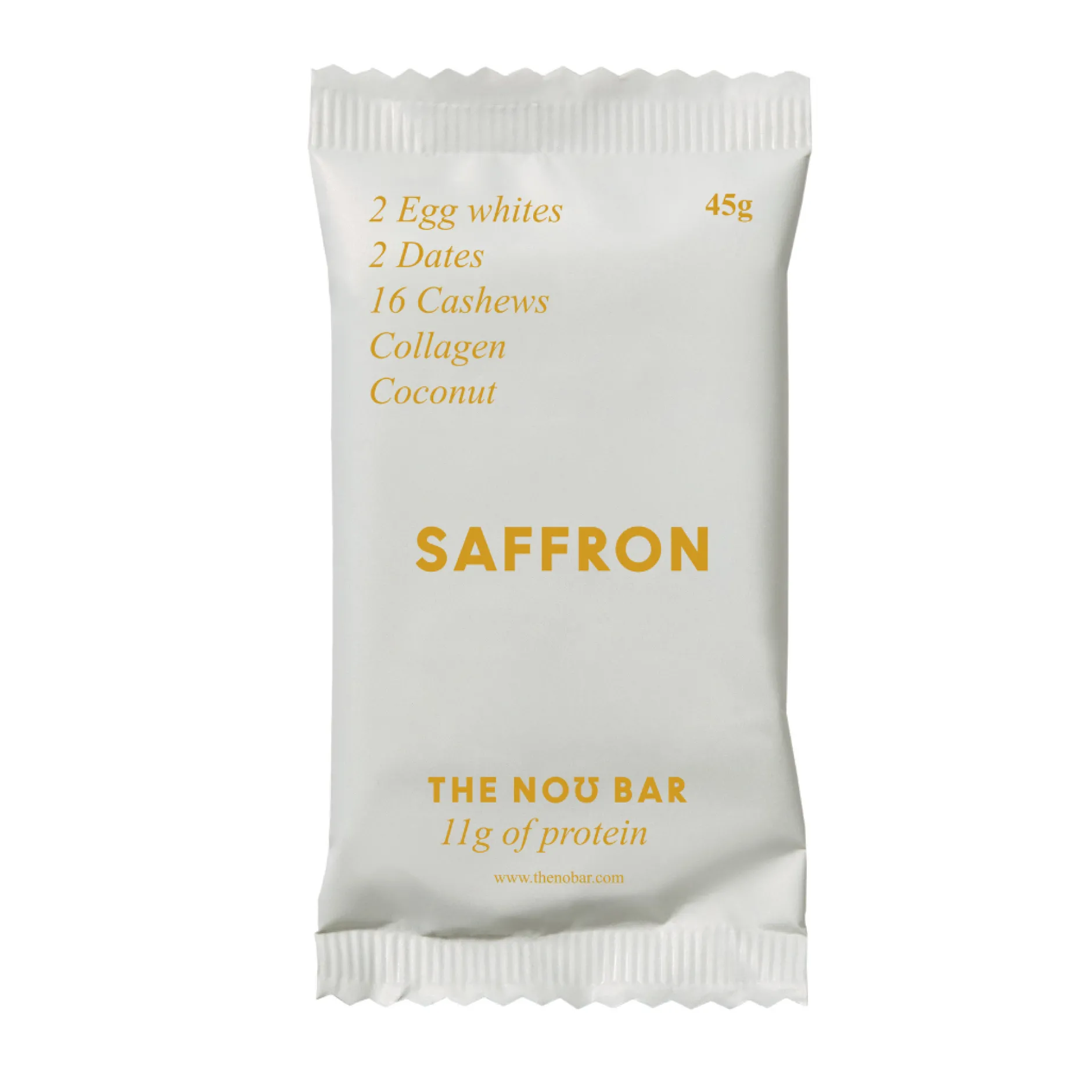 The NO Bar Saffran 45 g