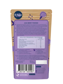 The Organic Labs Organic Acai Pulver 70g