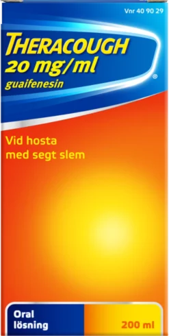 Theracough Hostmedicin vid slemhosta 20 mg/ml 200 ml