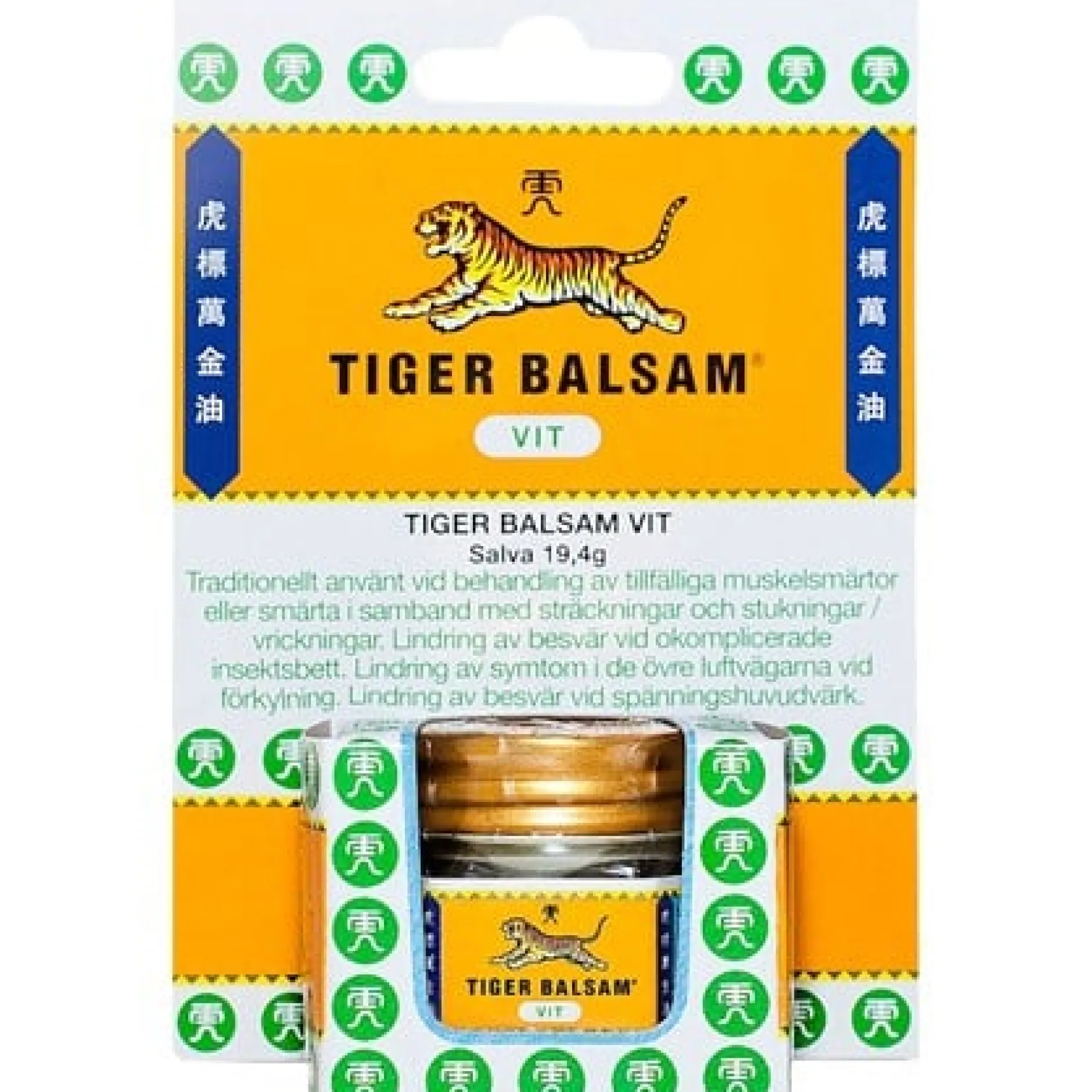 Tiger Balsam Vit Salva 19,4 g