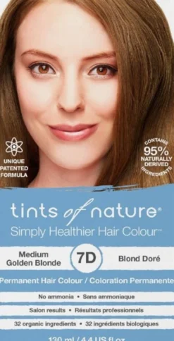 Tints of Nature Hårfärg 7D Medium Golden Blonde