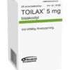 Toilax Enterotablett 5 mg bisakodyl 25 tabletter