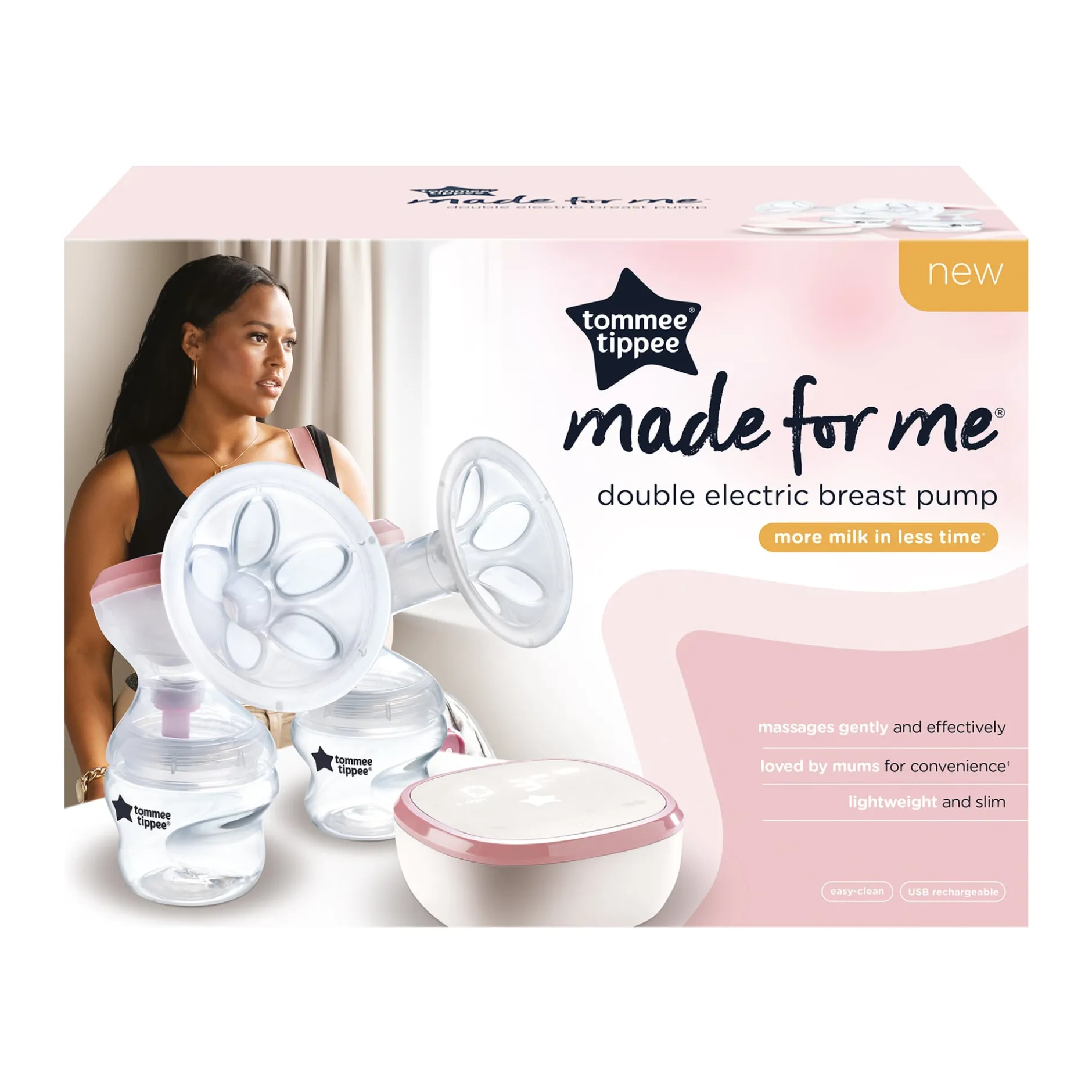 Tommee Tippee Closer To Nature Elektrisk Bröstpump Dubbel