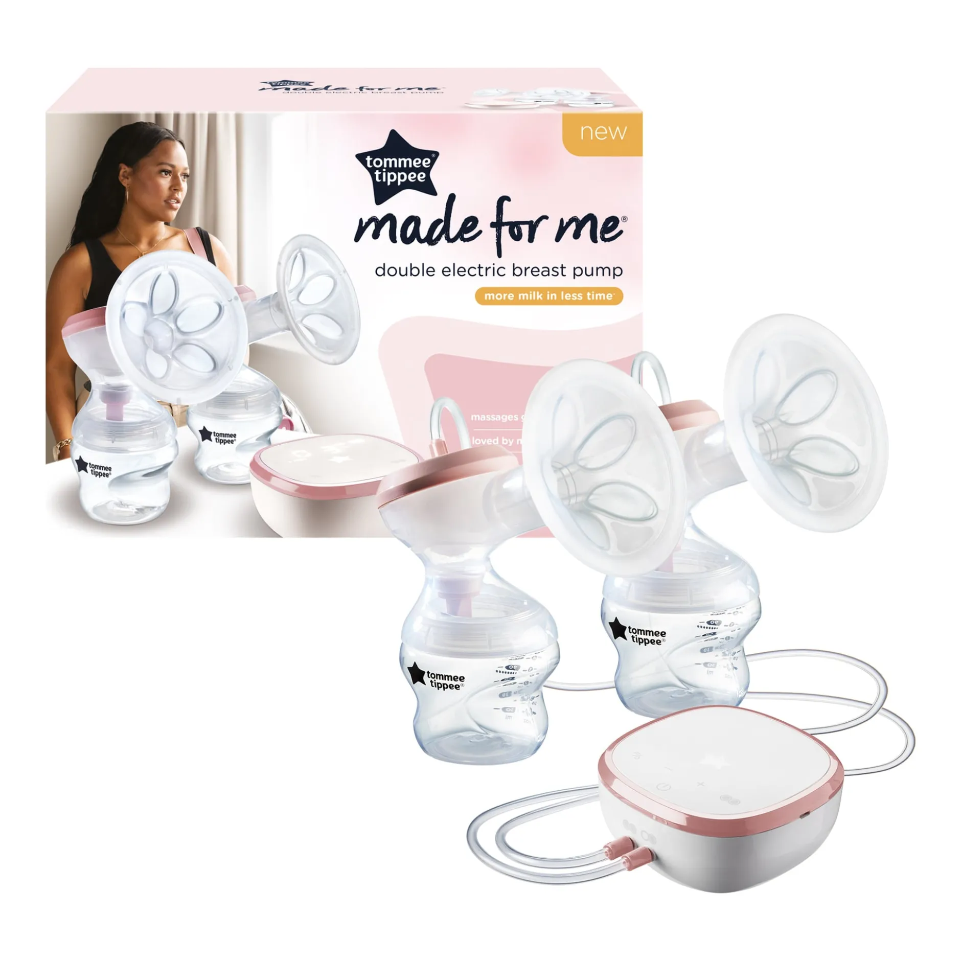 Tommee Tippee Closer To Nature Elektrisk Bröstpump Dubbel