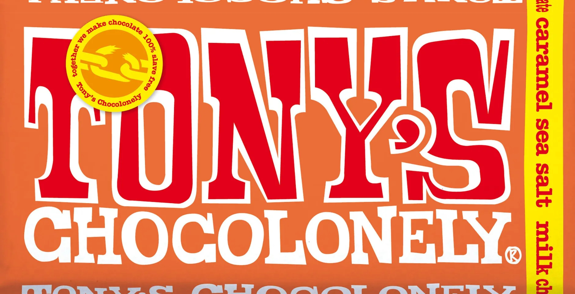 Tony´s Chocolonely Choklad Karamell & Havssalt 180g